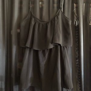 Fun & Flirt ruffle tank top